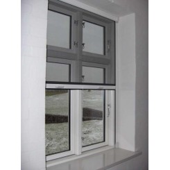 Easyfix rullenet vindue i hvid